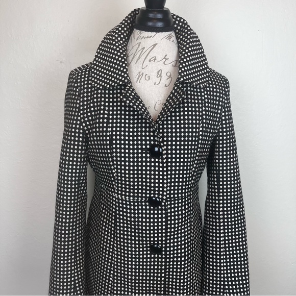 David Brooks blazer/jacket in black & white -women’s Medium - Picture 2 of 16